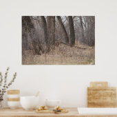 D1 Witstaartbessen Der Spring Buck in Cotonou-boss Poster (Keuken)