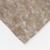 D1 Witstaartdeer Spring Bucks in penseel Fleece Deken (Hoek)