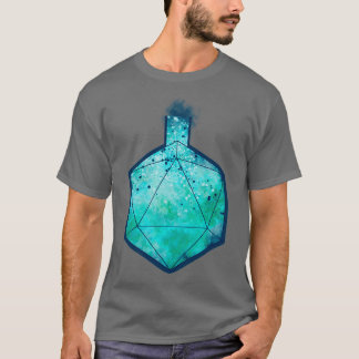 D20 Alchemy Fles Blue T-shirt