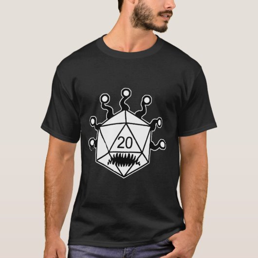 d20 Beholder! T-shirt (Voorkant)