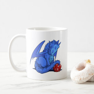D20 Blue Dragon Koffiemok