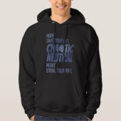 D20 Critical Roles Dice Tabletop Chaotic Neutral D Hoodie (Voorkant)