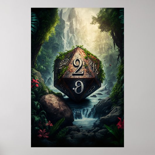D20 De Tranquility Poster (Voorkant)