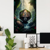 D20 De Tranquility Poster (Thuiskantoor)