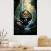 D20 De Tranquility Poster (Keuken)