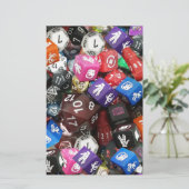 d20-dice (Staand voorkant)