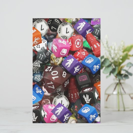 d20-dice (Staand voorkant)