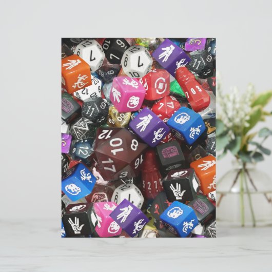 d20-dice (Staand voorkant)