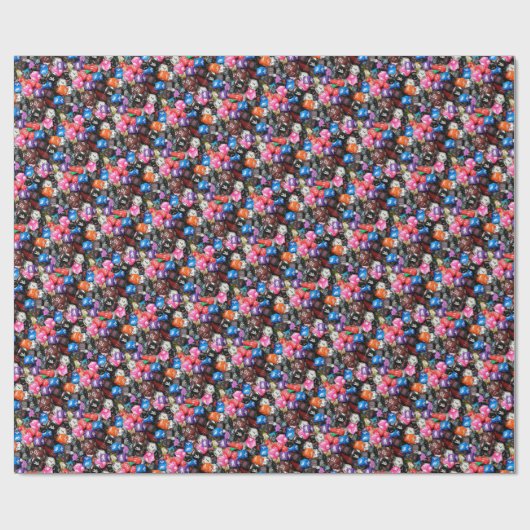 d20-dice cadeaupapier (Vlak)