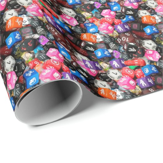 d20-dice cadeaupapier (Rol Hoek)