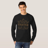 D20 Dice Fighter Rpg Class Tabletop Roleplay Ga T-shirt (Voorkant volledig)