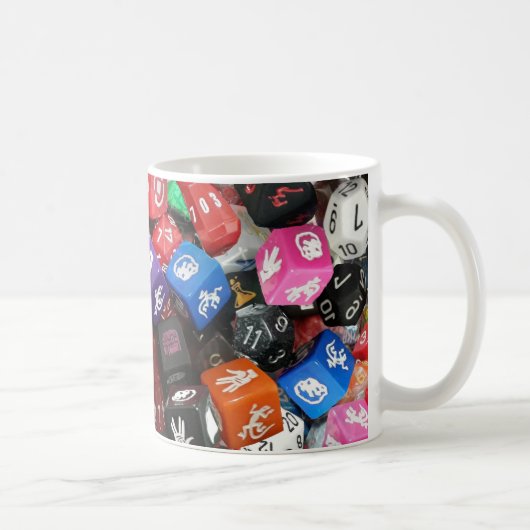 d20-dice koffiemok (Rechts)
