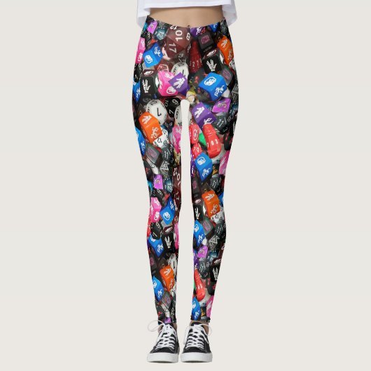 d20-dice-leggings leggings (Voorkant)