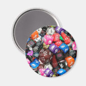 d20-dice magneet (Voorkant / Achterkant)