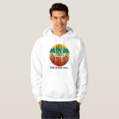 D20 Dit is hoe ik retro dice rol Hoodie (Voorkant volledig)
