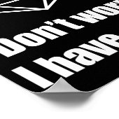 D20 Fail Dont Worry I Have A Plan Poster (Hoek)