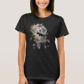 D20 Feathers en Flowers T-shirt (Voorkant)