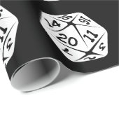D20 Geek Swag Cadeaupapier (Rol Hoek)