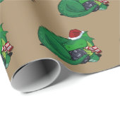 D20 Groene draak - Vakantische editie Cadeaupapier (Rol Hoek)