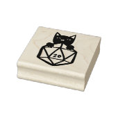 D20 Kat Rubberstempel (Stempel)