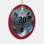 D20 KERAMISCH ORNAMENT (Rechts)