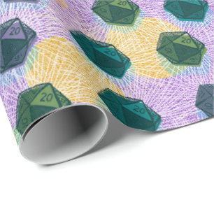 D20 - Kritische hit! Cadeaupapier