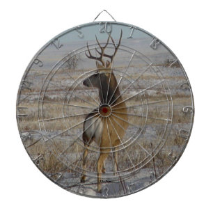 D20 Muildierhert in Sneeuw Dartbord