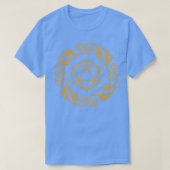  D20 polyhedrale dobbelstenen T-shirt (Design voorkant)