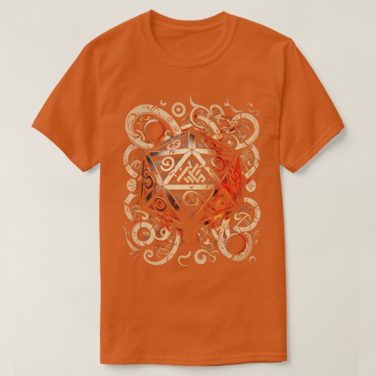 D20 Von Resolute T-shirt (Design voorkant)