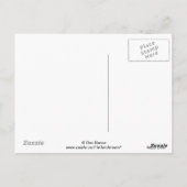 D26 Mule Der Buck Head en Schouders Briefkaart (Achterkant)