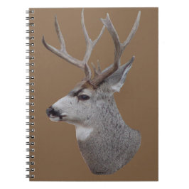 D27 Mule Deer Head Notitieboek