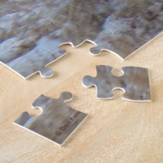 D28 Mule Deer Buck aan de slag Legpuzzel (Zijkant)