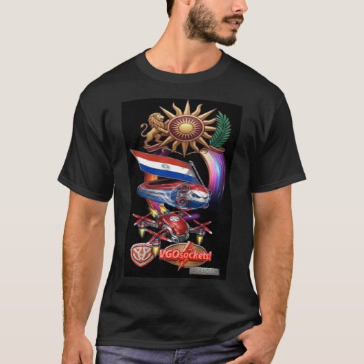 D2-Paraguay T-shirt (Voorkant)