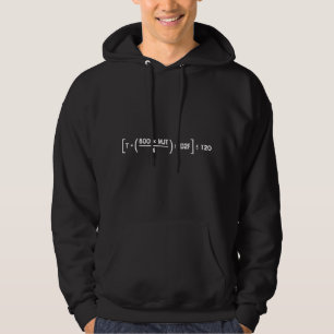 D2F-vergelijking Silicon Valley Funny Wiskunde Hoodie