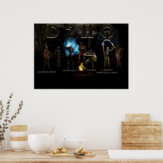 D2HQ POSTER (Keuken)