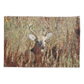 D31 Witstaartbier in het onkruid Kussensloop (Achterkant)