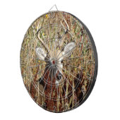D31 Witstaarthert in het onkruid Dartbord (Voorkant Rechts)