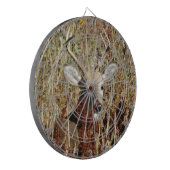 D31 Witstaarthert in het onkruid Dartbord (Voorkant Links)