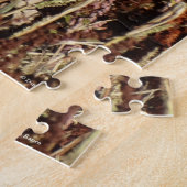 D31 Witstaarthert in het onkruid Legpuzzel (Zijkant)