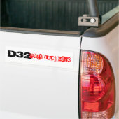 D32, Producties Bumpersticker (Op Truck)