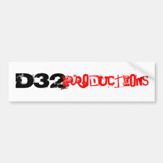 D32, Producties Bumpersticker