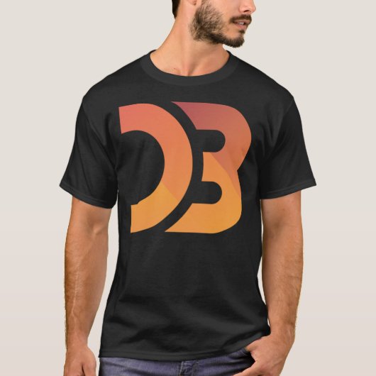 D3.js Logo Classic T-Shirt (Voorkant)