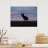D3 Muildier Zonsopgang Bok Poster (Keuken)