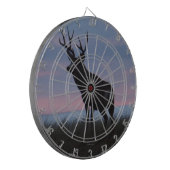 D3 Muildierbok Sunrise Bok Dartbord (Voorkant Links)