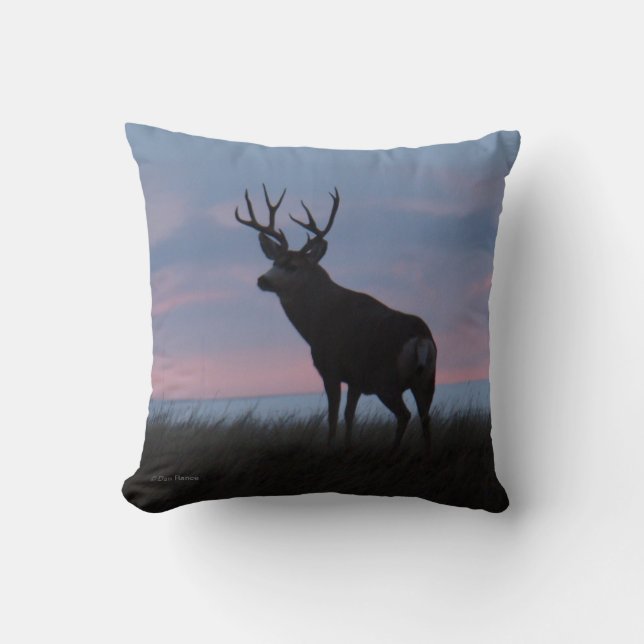 D3 Muildierbok Sunrise Bok Kussen (Voorkant)