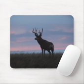 D3 Mule Deer Buck Sunrise Buck Muismat (Met muis)