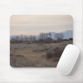 D4 Mule Deer Bok en Sweet Grass Hills Muismat (Met muis)