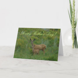 D5 de Damhinde en Fawn van de Herten van de Kaart