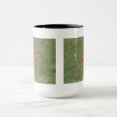 D6 Witstaartslopende Deer Young Bucks Mok (Midden)