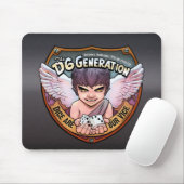 D6G Mousepad Muismat (Met muis)